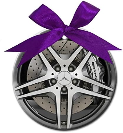 Mercedes Benz Sl Class 2 Door Roadster 6 0l AMG Wheel Custom Personalized Round Ceramic Ornaments Crafts Home Decoration Ornaments Christmas Gift