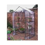Greenhouses Online Shop Ranking 11. GARDEN/OUTDOOR WALK IN GREENHOUSE WITH 4 PLANT SHELVES