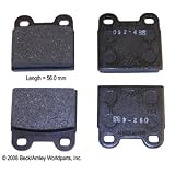 Beck Arnley 089-0654 Disc Brake Pad by Beck Arnley