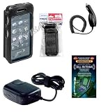 Cell Phone Accessories Bundle for Sprint Samsung Instinct M800 (Includes; Custom Carrying Case with Belt Clip, Rapid Car Charger, Home Wall Charger, Generation X Antenna Booster)