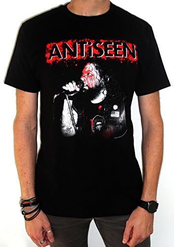ANTiSEEN Men's Bloody Clayton T-shirt Extra Large