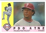 2009 Topps Heritage Baseball Card #563 Pedro Martinez Philadelphia Phillies Mint Condition - Shipped In Protective Screwdown Display Case!