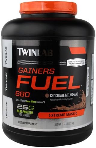 Twinlab Gainers Fuel 680 - Chocolate Milkshake - 6.17 lb - Twinlab