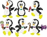Proud Peguins Sparkle Stickers; 72 Stickers; no. T-63045