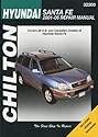 Hyundai Santa Fe (Chilton's Total Car Care Repair Manuals)