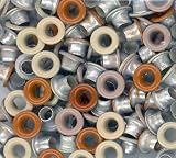 EyeLets Etc 1/8 Inch Round Top Painted Eyelets Brown Color Assortment, Pack of 100
