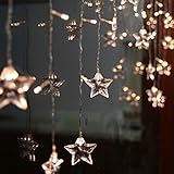 Angelbubbles イルミネーション　LED　星　イルミネーションライト　2M x 1M 104球 室内装飾 クリスマスツリー、ワードローブ、結婚式、学園祭、ガーデンパーティー、フェンス、パティ