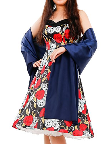 Dresstells® Satin Bridal Evening Shawls Scarves