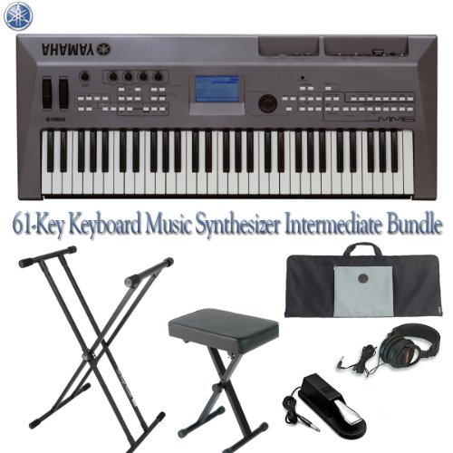 Review Yamaha 61-Key Keyboard Music Synthesizer Intermediate Bundle