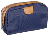 Bogner Elba Lipstick 11 0493478008, Damen Kosmetiktasche, schwarz, (black/black 008), 18x6x11