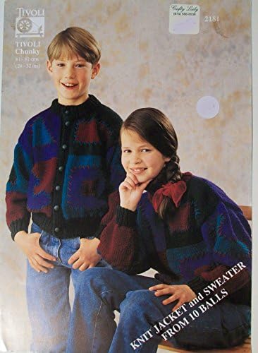 Kiddies Patchwork Sweater & Jacket Craft Pattern