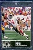 1997 Upper Deck Legends # 97 Fred Dean San Diego Chargers Football Card - Mint Condition - Shipped In Protective ScrewDown Case!
