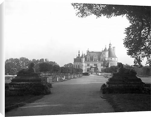 Canvas Prints of Chateau de Chenonceau from Country Life 