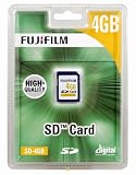 Fujifilm SD-Karte HC 4GB Speicherkarte High Performance (original Handelsverpackung)