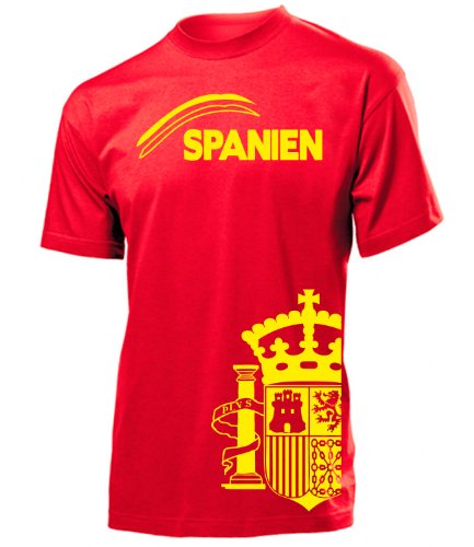 FUSSBALL EM 2016 – SPANIEN FANSHIRT 3207(K-R) Gr. 134/146