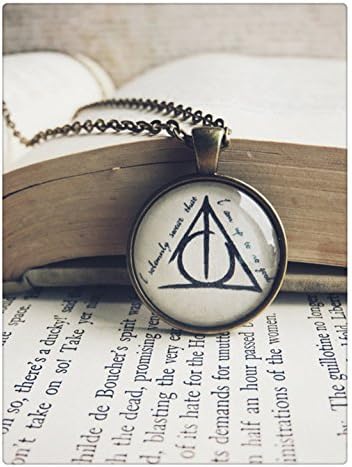 Harry Potter "I solemnly swear that I am up to no good" Deathly Hallows Necklace