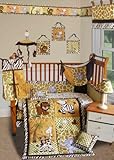 Custom Baby Bedding - African Safari 13 PCS Crib Bedding