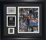 Tony Stewart 2007 USG Sheetrock 400 Race Winner Framed Autographed Race-Used Collectible with 8x10 Photograph and Race-Winning Tire Piece