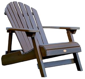 Highwood Folding and Reclining Adirondack Chair: Amazon.co.uk: Garden