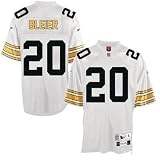 Pittsburgh Steelers NFL Jersey Rocky Bleier #20 White Throwback Jersey Size 56