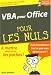 VBA pour office, pour les Nuls