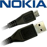 Produkt-Bild: Original Nokia CA-101 USB Kabel f&uuml;r Nokia E52, E55, E63, E66, E71, E72, E75, N78, N79, N81, N82, N85, N86 8MP, N96, N97. Schnellversand