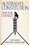 Australia's constitution : time for change?