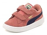 PUMA(プーマ) SUEDE 2 STRAP KIDS(スウェード2ストラップキッズ) 356274 64 ポースリンローズ/ピーコート