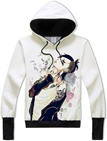 Anime Tokyo Ghoul Cosplay Hooded Pullover Sweater Hoodie for Men