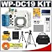Canon WP-DC19 Waterproof Case with Spare Replacement Battery for Canon NB-5L + USB 2.0 High Speed Secure Digital Card Reader + Deluxe Padded Carrying Case + Compact 50 Digital Travel Tripod for PowerShot SD950 IS Digital Camera