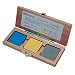 Mitutoyo 64AAA964 Calibration Set For Shore A Scales With Nominal 30, 60, And 90 Blocks Included, With Mahogany Case