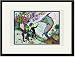 Black Framed/Matted Print 17x23, A Hole in Fairyland