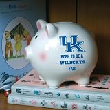 KENTUCKY WILDCATS 'Born To Be' Personalized Team Logo PIGGY BANK (6 x 4.75 x 5.25)