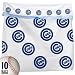 Spectrum 5813-10010 MLB Plastic Chicago Cubs Tall Kitchen Trash Bag, 13 Gallon Capacity (Pack of 10)
