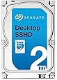 Seagate 2TB Desktop Gaming SSHD(Solid State Hybrid Drive) SATA 6Gb/s 64MB Cache 3.5-Inch Internal Bare Drive (ST2000DX001)