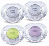 from Philips AVENT Philips AVENT 3-6 Months Translucent Soothers (2-Pack) (Model SCF124/01)