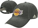 Los Angeles Lakers Basic Logo Washed Slouch Adjustable Hat