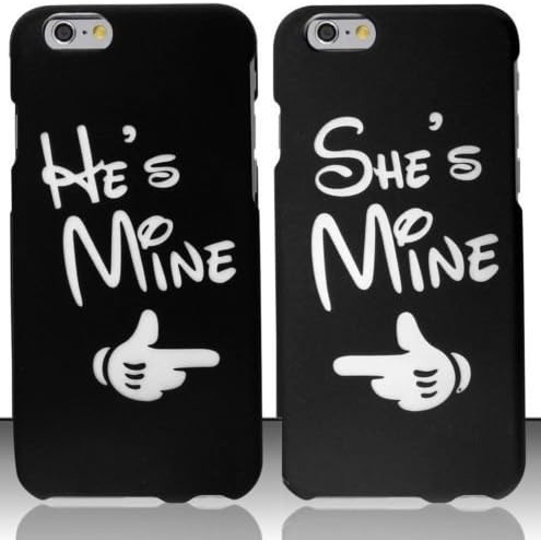 FOR APPLE iPHONE 6 (4.7 Inch) HARD PLASTIC MATTE CASE COVER - CUTE COUPLES [In CellCostumes Retail Packaging]