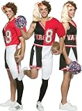 Half and Half Costume Cheerleader / Football Player