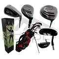 New MD Seve Ballesteros Junior Golf Club Set and Bag For Kids Aged 6-8 Years Old.