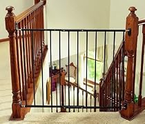 KidCo G20 Black Safeway Wall Mount Top of the Stair Gate
From KidCo
