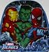 Search : Mrvel Heroes Backpack ACTION HERO Spiderman, Incredible Hulk, Iron Man
