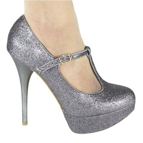 High Heels Pumps Plateau im Italy