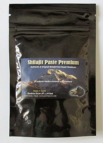 100-grams of Shilajit Paste Premium Black Nepal Himalayan (3.52Oz) - Ship directly from Himalaya Nepal