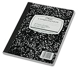 Mead 09910 Wireless Composition Book, Wide/Margin Rule, 9-3/4 x 7-1/2, WE, 100 Sheets, Carton of 12