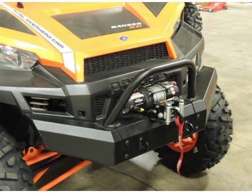 BadDawng Accessories 693-6705-00 Polaris Ranger Xp 900 Front Bumper With Warn 3000 lb. Winch