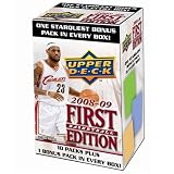 2008-09 Upper Deck First Edition Basketball Trading Cards - Blaster Box