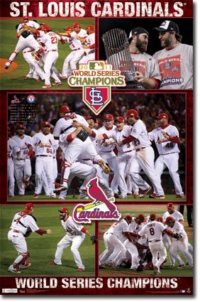 St. Louis Cardinals 2011 World Series Champions MLB 22