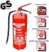 Garten & Freizeit : Feuerlöscher Pulverfeuerlöscher Löscher 6kg mit Manometer Protex aus dem Hause Gloria