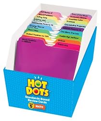 Educational Insights Hot Dots Standards-Based Math - Gr 5 (2504)